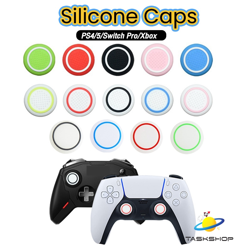 (1 ชิ้น)ปุ่มยาง / จุกยาง / ซิลิโคน สำหรับ Joy Con PS4/PS5/Switch Pro/Xbox