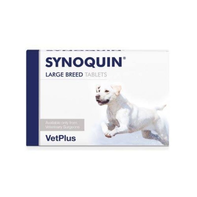 Synoquin EFA Large Breed อาหารเสริมบำรุงข้อ สุนัข น้ำหนักมากกว่า 25 กก. (30 เม็ด)