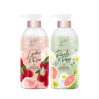 NEW❗️บีไนซ์ เจลอาบน้ำเพอร์ฟูม ชาวเวอร์ 450 มล.