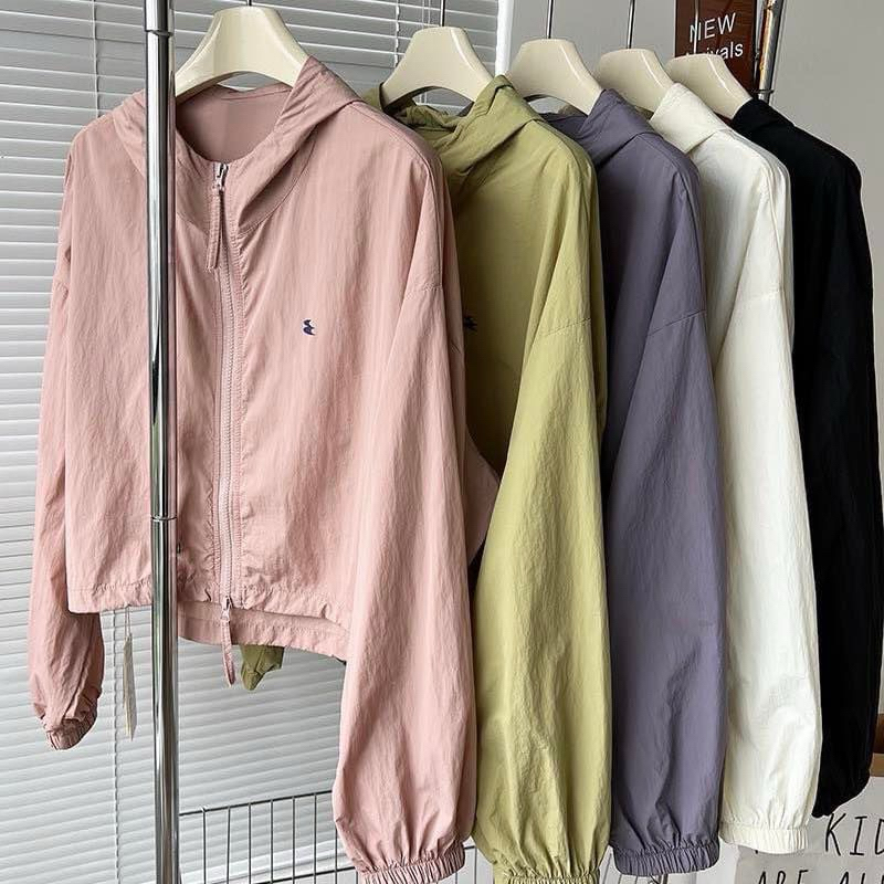 #พร้อมส่งในไทย เสื้อคลุมกันแดดผ้าร่ม ✅
