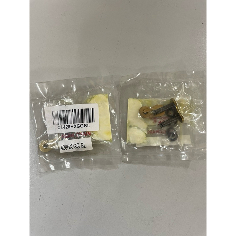 ข้อต่อโซ่428x-ringแบบกิ๊บล็อค