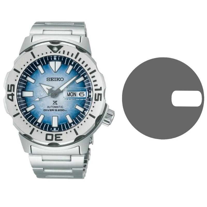 ฟิลม์กันรอย สำหรับกระจกหน้า SEIKO PRO SPEX SAVE THE OCEAN MONSTER PENGUIN