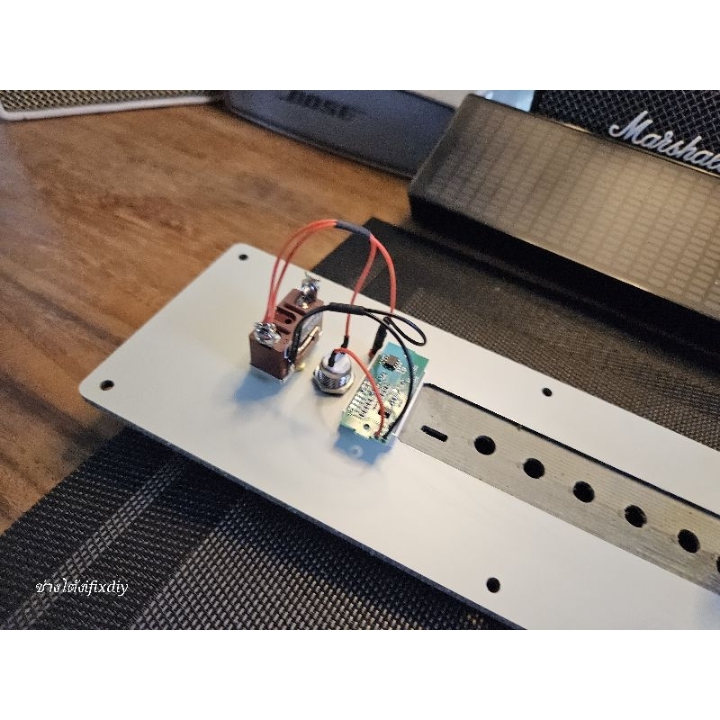 แผ่นเพลท HT21 พร้อมอุปกรณ์ ลำโพงบลูทูธDiy สีทองแดง