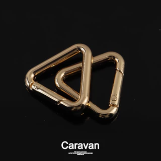 Caravan crew carabiner สามเหลี่ยม โลหะทั้งหมด