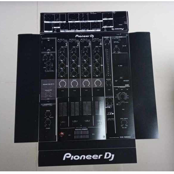 Skin cover DJ for DJM-900NXS2 สีดำ สติกเกอร์ ติดเครื่อง DJ สำหรับเครื่องเล่น DJM-900NXS2