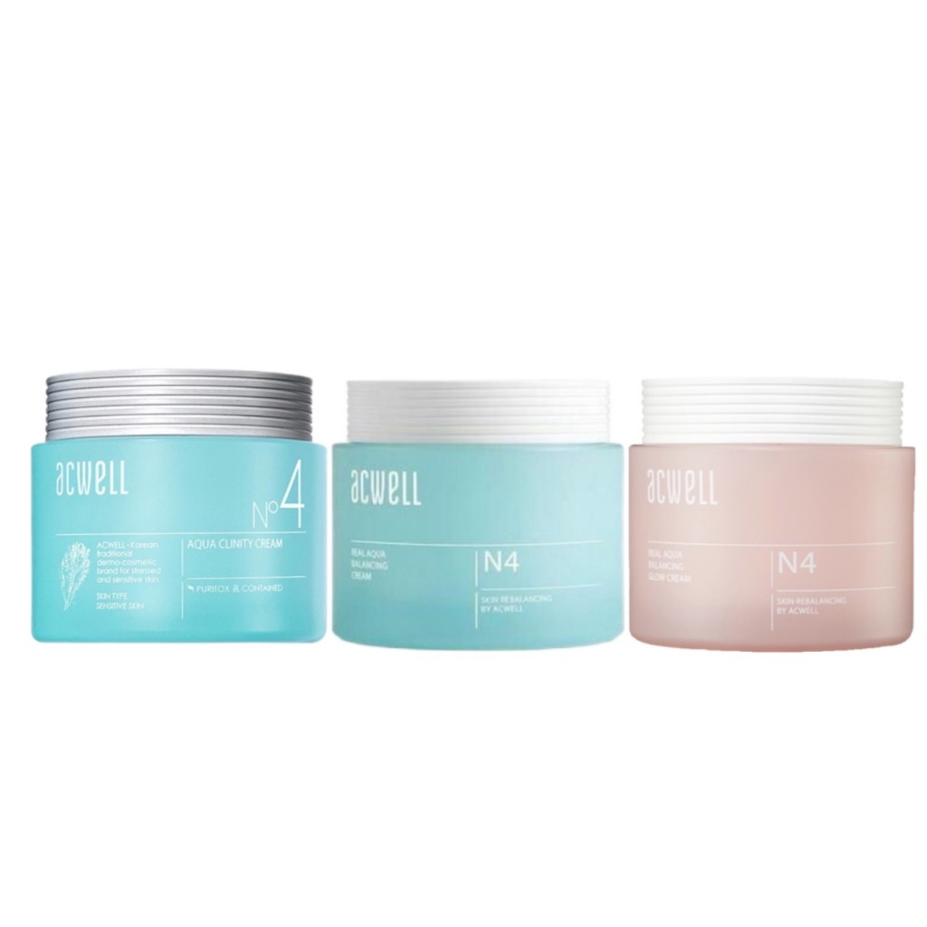 ครีมลาแมร์เกาหลี ACWELL No4 Aqua Clinity Cream 50ml เนื้อเจลเข้มข้น ซึมไว