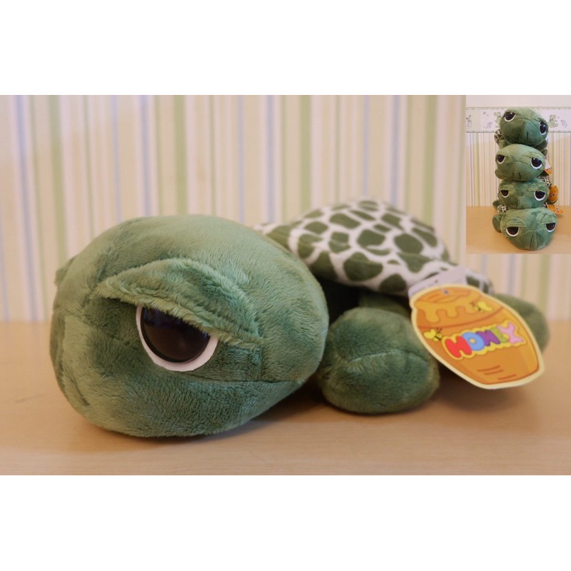 🌳ตุ๊กตา#เต่าแซมมี่ 🐢 【ลิขสิทธิ์แท้✅#HONEY ,มีป้ายห้อย🔖 】ตัวนุ่ม~ 💚