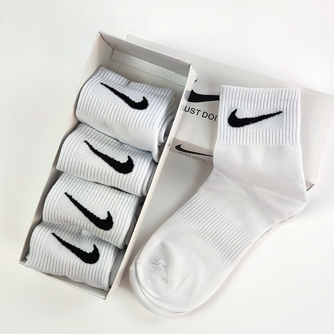 จากประเทศไทย ถุงเท้ากีฬา NIKE ข้อยาว ยาวครึ่งแข้ง ถุงเท้าวิ่ง ใส่ได้ทั้งผู้ชายและผู้หญิง คุณภาพสูง ราคาถูก