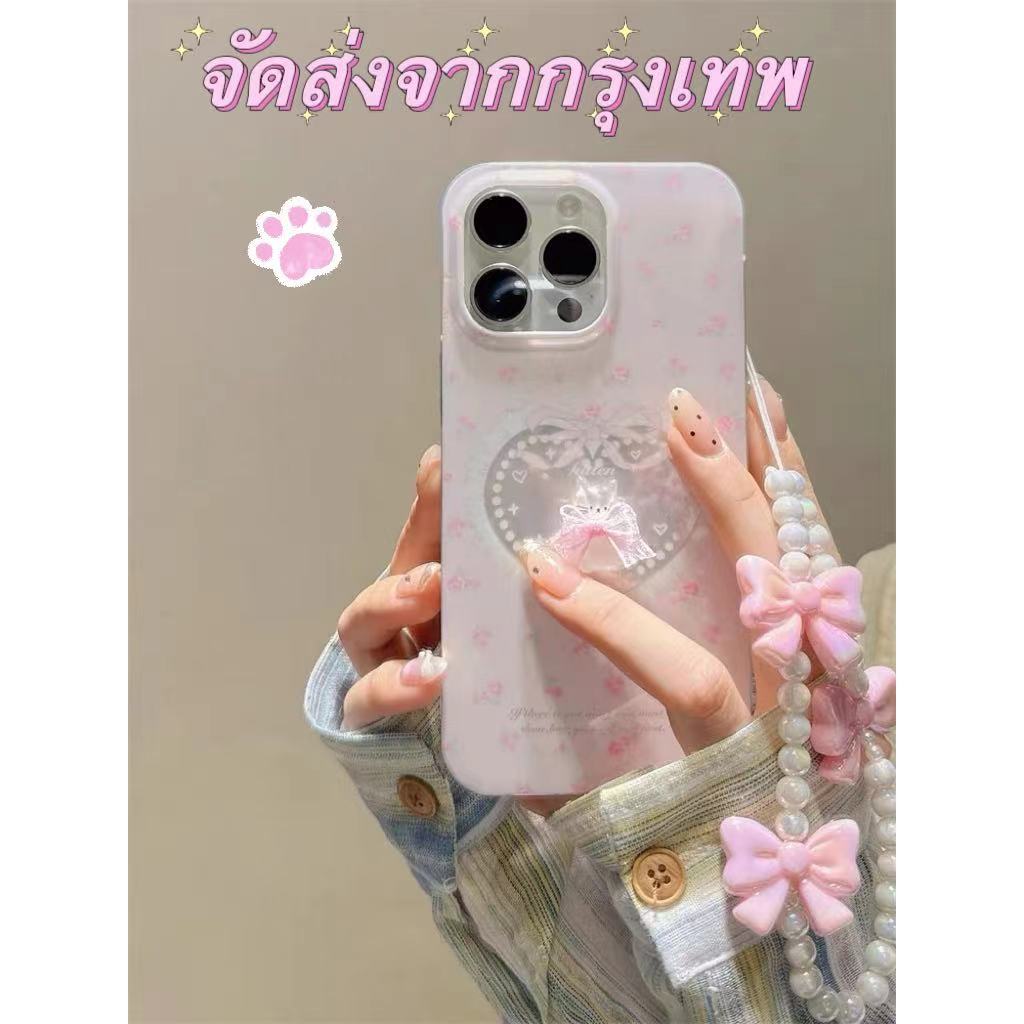 🖤ส่งจากไทยใน24ชม.🖤เคสไอโฟน 15 14 13 12 11 Pro Max เคส for iPhone 15 y2k น่ารัก พกง่ายๆ การป้องกันการตก Case
