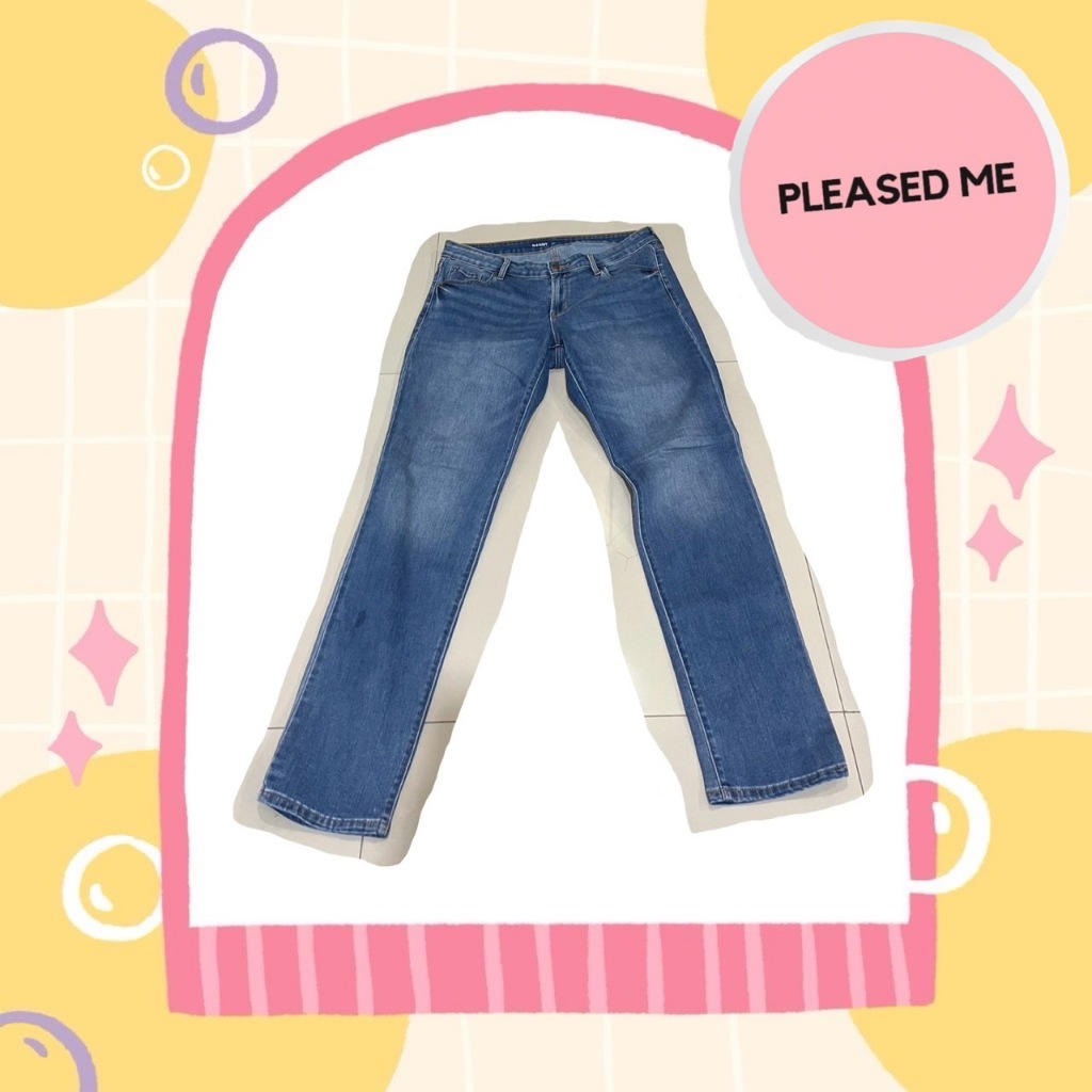 กางเกงยีนส์ pleased me ผ้ายืด นิ่ม ใส่สบาย