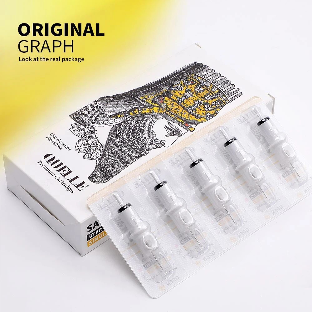Quelle tattoo needle cartridges รุ่น 20 เล่ม