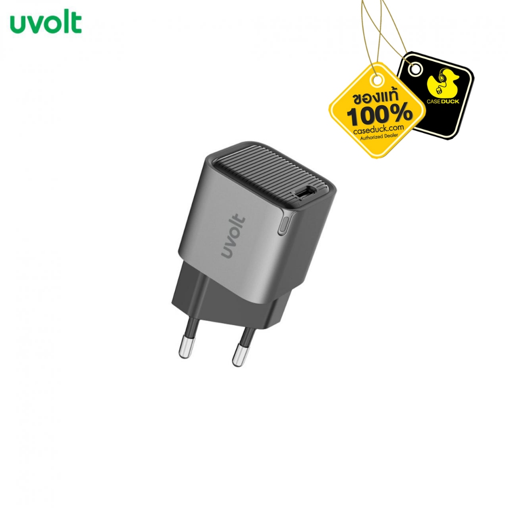 Uvolt - PD-101AC PD GaN Home Charger หัวชาร์จ GaN+ / PD20W (1 พอร์ต)