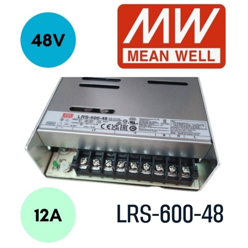 MEAN WELL LRS-600-48 หม้อแปลงสวิทชิ่ง 48V