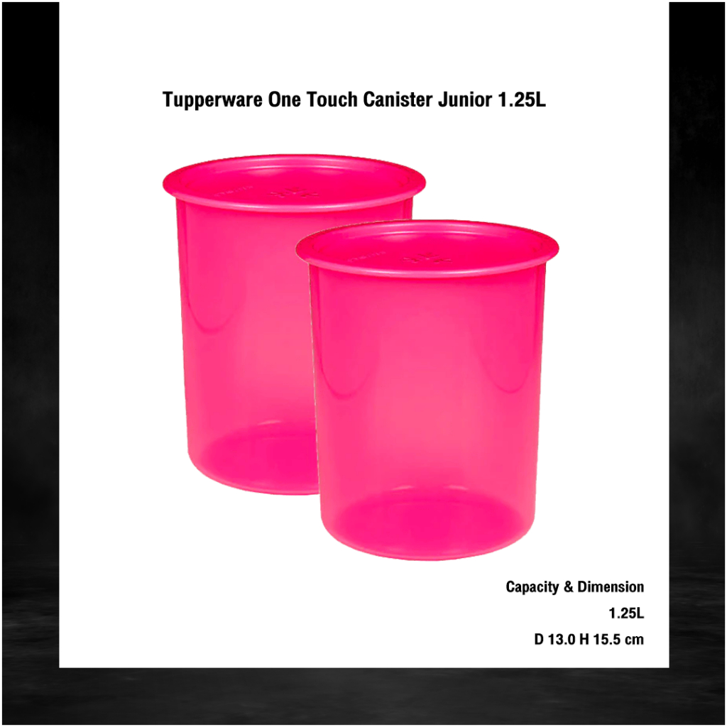 Tupperware One Touch Canister Junior 1.25L 1ใบ