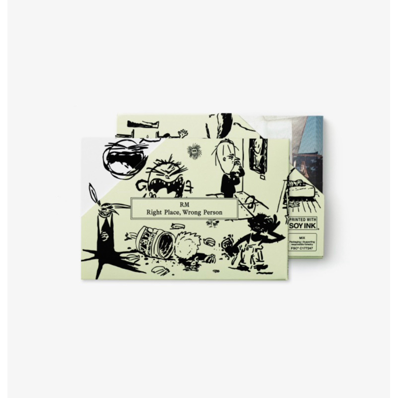 [พรีออเดอร์] BTS RM 2nd Solo [Right Place, Wrong Person] Weverse Album Ver. ของแท้💯⚠️อ่านรายละเอียดก