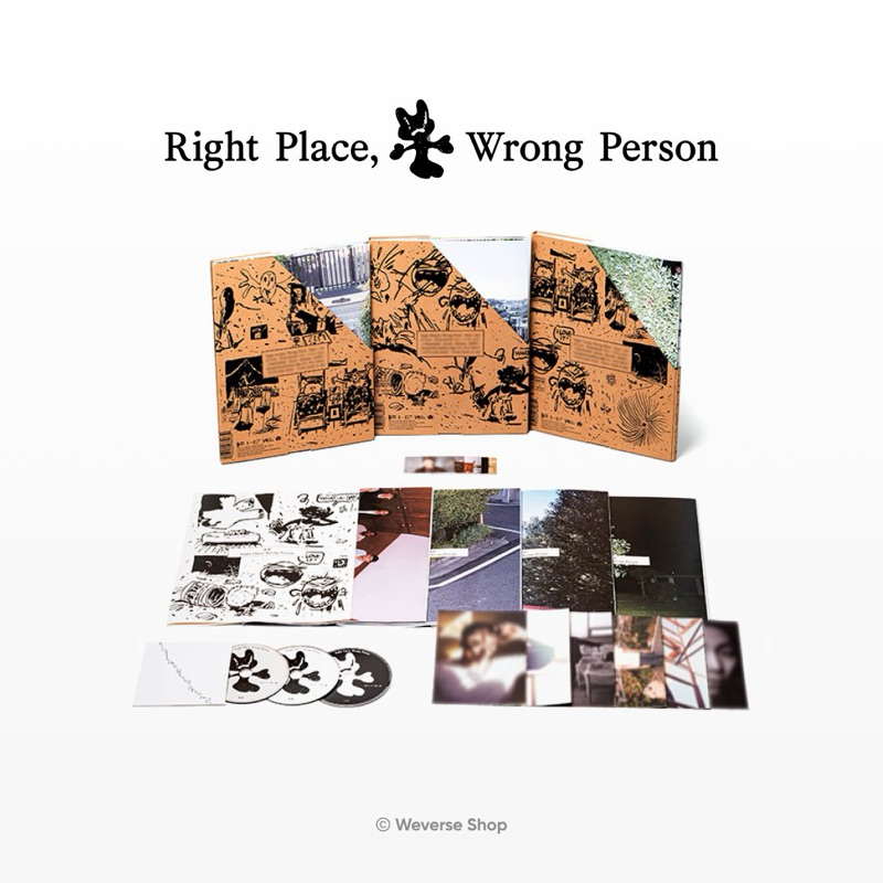 [พรีออเดอร์] BTS RM 2nd Solo [Right Place, Wrong Person] ของแท้💯⚠️อ่านรายละเอียดก่อนสั่งซื้อนะคะ