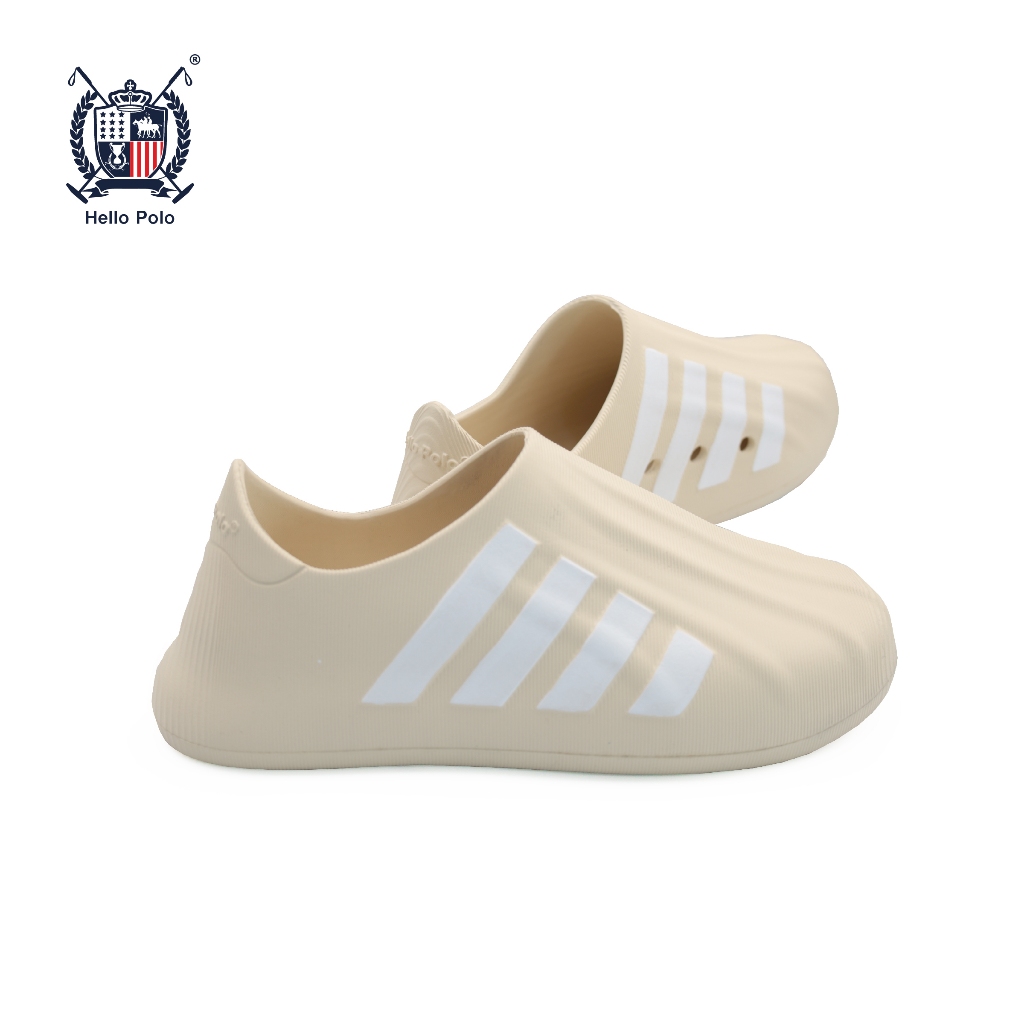 Hello Polo รุ่น HP8026 รองเท้าแบบสวม รองเท้าแตะลายแถบ พื้นนิ่ม ใส่ได้ทั้งผู้ชายและผู้หญิง พื้นสูง 3-4 CM.