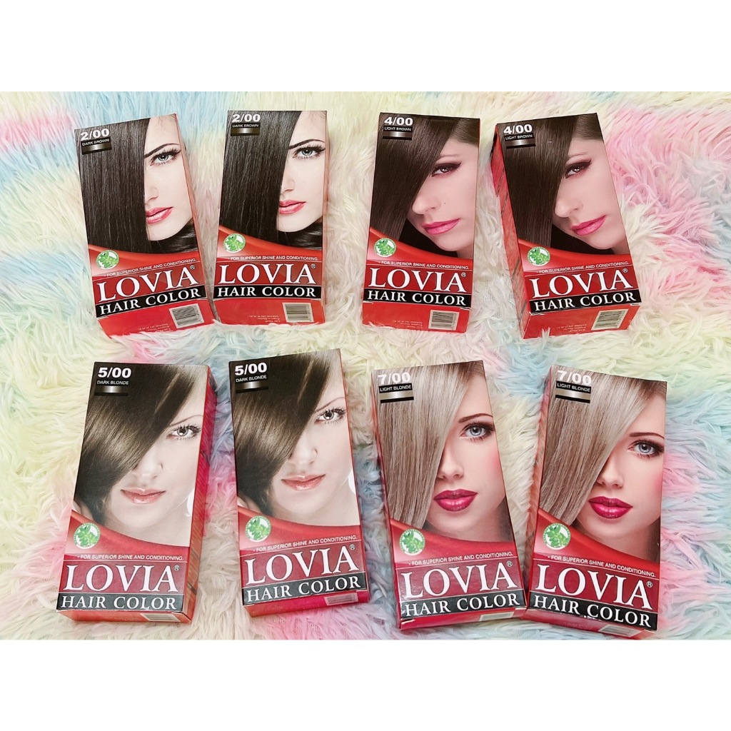 ครีมเปลี่ยนสีผม LOVIA HAIR COLOR พร้อมส่ง