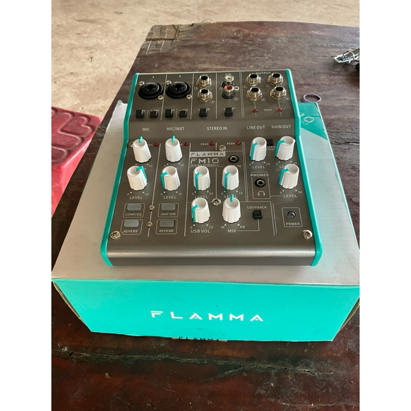 Flamma FM10 Digital Mixer with DSP