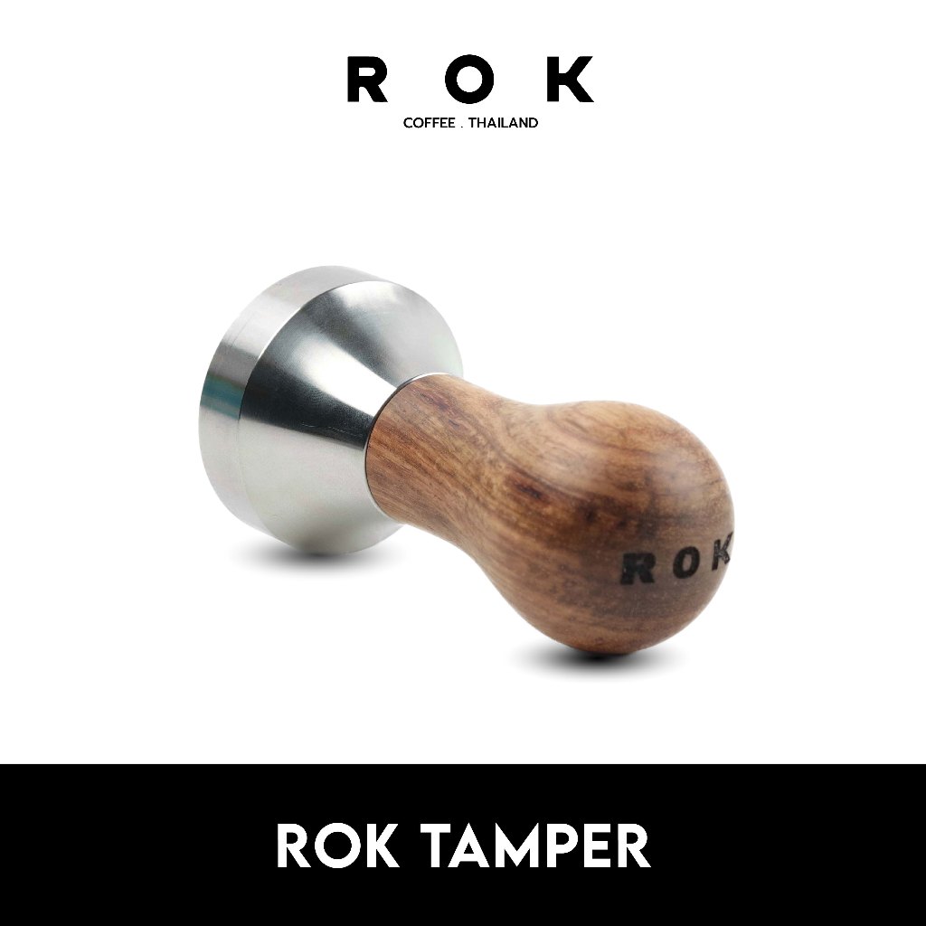 Hillkoff : SET เครื่องชงกาแฟแบบไม่ใช่ไฟฟ้า New 2024 V.2 ROK Espresso GC Commercial Black พร้อมเครื่องบด ROK Grinder GC