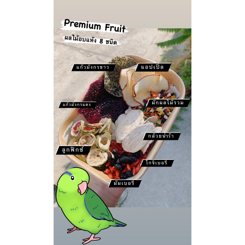 ผลไม้Premiumอบแห้ง8ชนิด