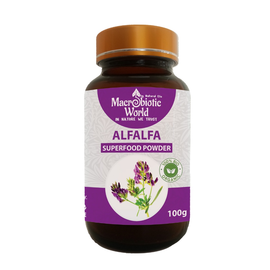 Organic/Bio Alfalfa Superfood Powder | ผงอัลฟลอฟ่า 100g