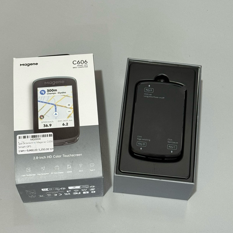 ไมล์จักรยาน Magene รุ่น C606 Smart GPS