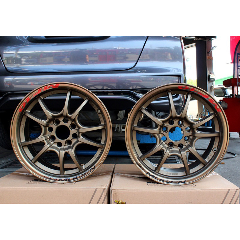 MUGEN MF10L , MF8(งานPROMAX) เฉพาะล้อ4วง ของใหม่ 15x7นิ้ว ออฟ35 4รู100