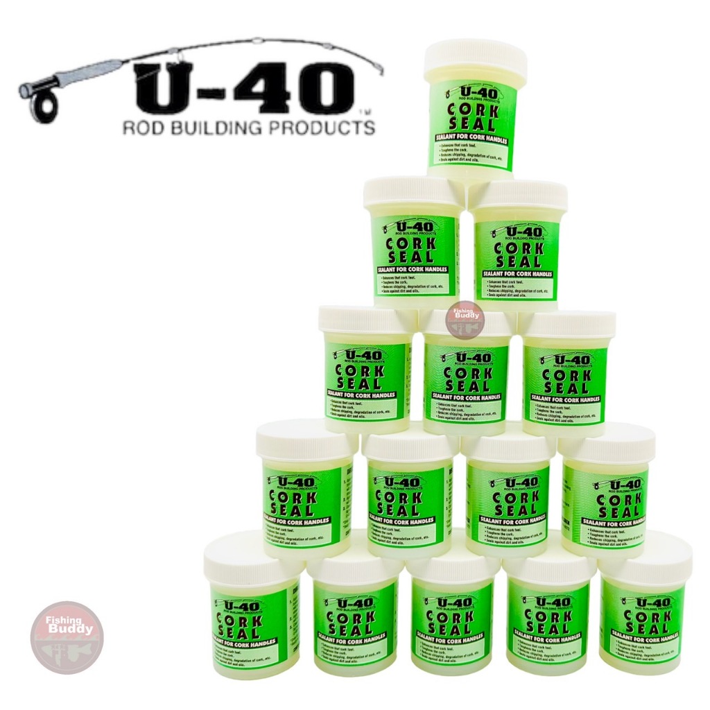 น้ำยาเคลือบรักษาด้ามไม้ก๊อก U-40 CORK SEAL ขนาด2oz. คงสภาพสัมผัสไม้ก๊อก ของแท้ USA 100%