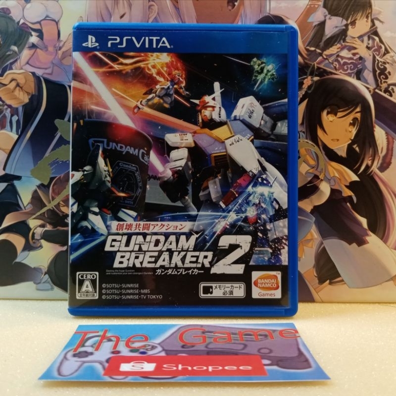 (PSVITA)​ ตลับ​เกมส์​ PSVITA​ Gundam​ Breaker2  Zone​2