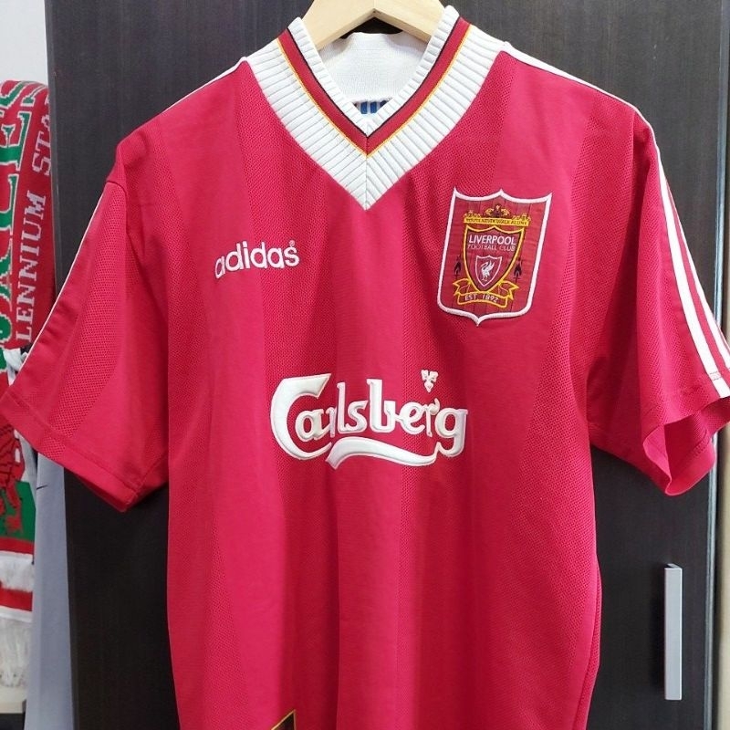 เสื้อลิเวอร์พูลเหย้า 1995-96 แท้ Liverpool Home Shirt 1995-96 Original