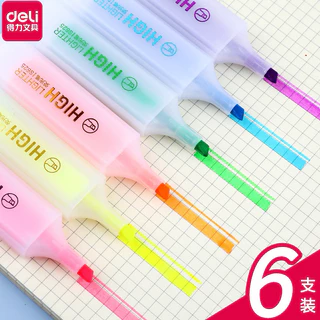 ปากกาไฮไลท์ สีพาสเทล ปากกาเน้นข้อความ marker pen ปากกาไฮไลท์เน้นข้อความ