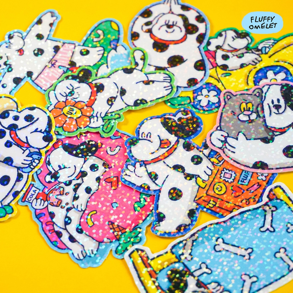 Mure - Hologram sticker pack