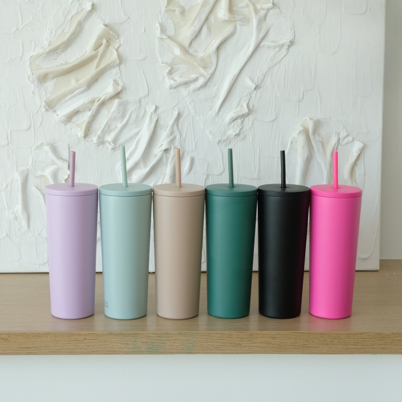 Simply Perfect 24oz tumbler แก้วเก็บอุณหภูมิสลักชื่อฟรี ใช้เวลาผลิต 2-3 วัน