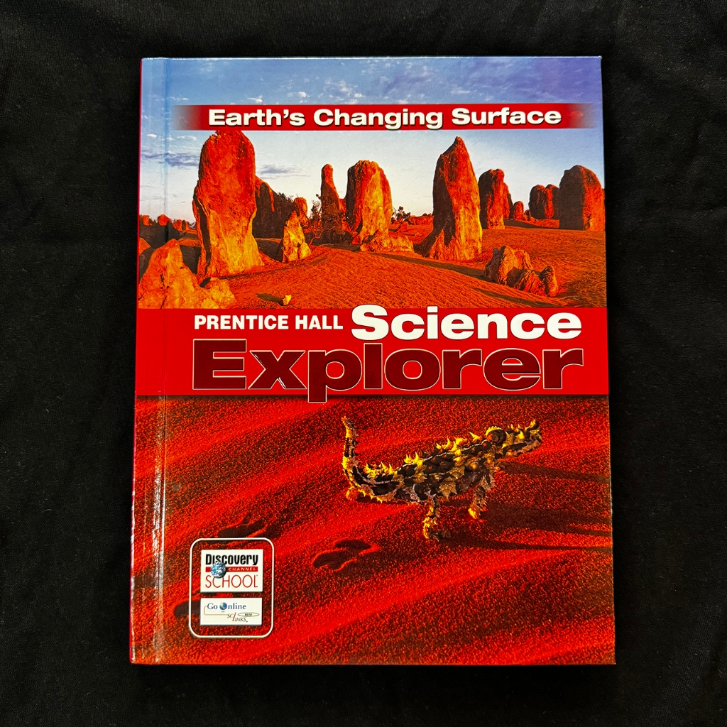 หนังสือ Earth's Changing Surface (Prentice Hall Science Explorer) มือสอง สภาพดี