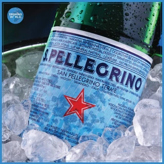 🌟พร้อมส่ง🌟 SanPellegrino Sparkling Mineral Water 500ml x 24 (PET)น้ำแร่อัดแก๊สธรรมชาติ 24ขวด/พลาสติก