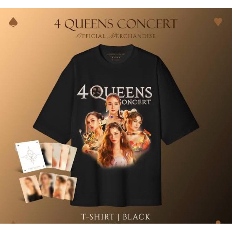 เสื้อ 4 Queen Concert