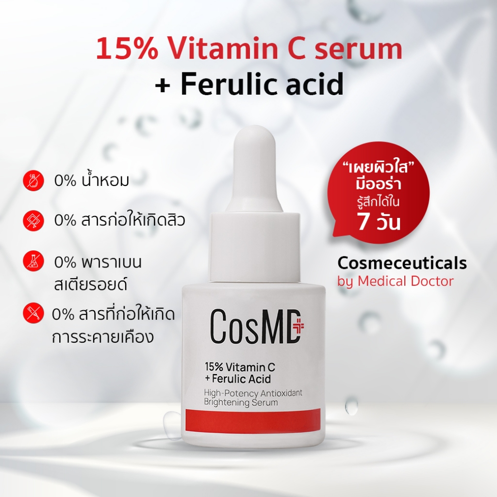 CosMD 15% VITAMIN C + Ferulic acid