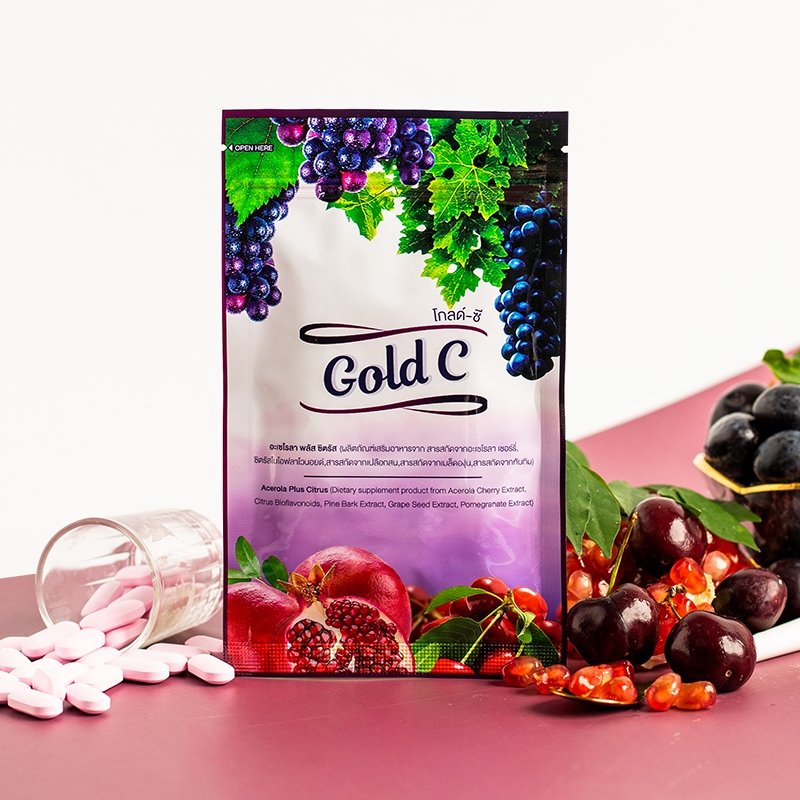 Gold C (โกลด์ซี) By Botap วิตามินซีจากอะเซโรล่าเชอร์รี่