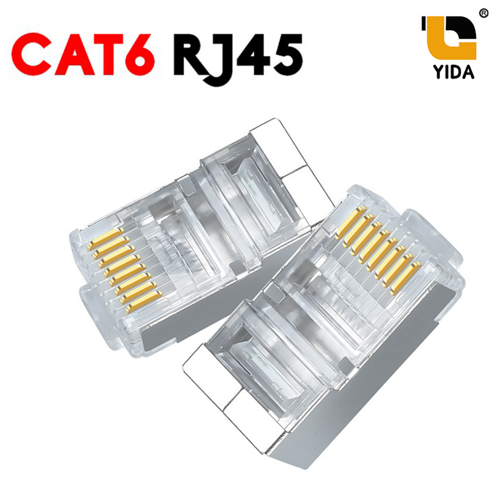 หัวแลน XLL RJ45 CAT6 Shield ของแท้ Connecter Modula Plug
