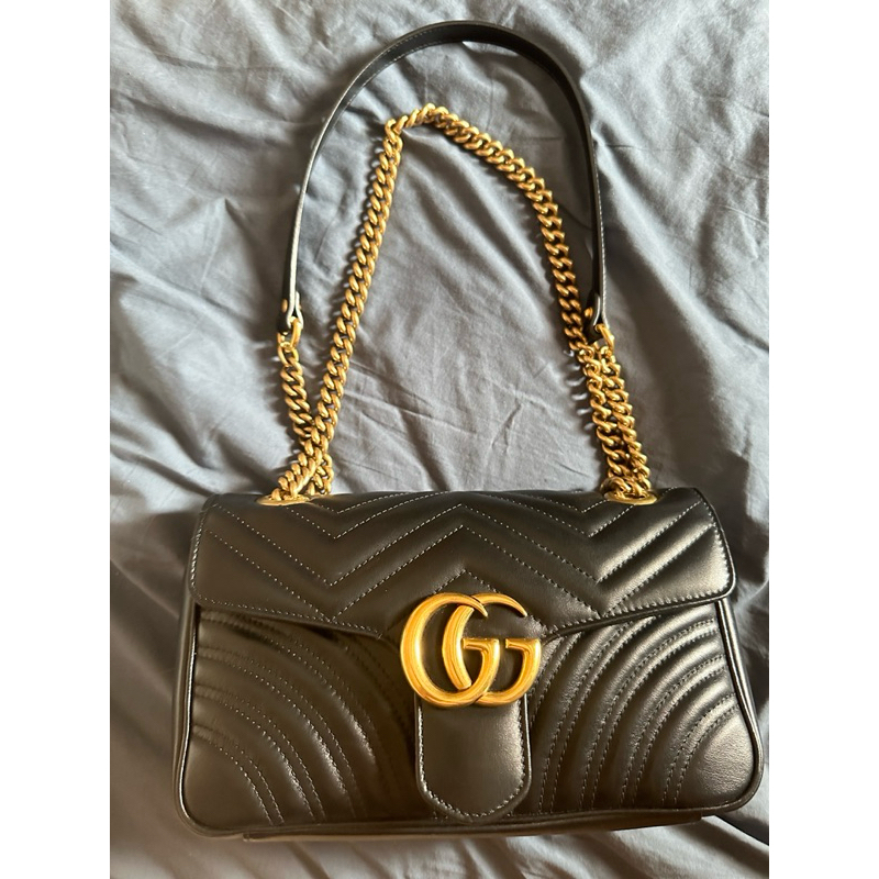 Gucci marmont small shoulder bag มือสอง