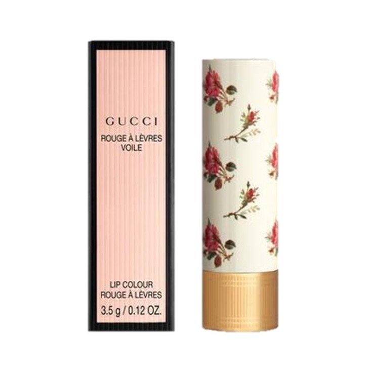 GUCCI Rouge a Levres Voile Sheer Lipstick 3.5g กุชชี่ ลิปสติก เนื้อเชียร์ (มี 13 เฉดสีให้เลือก)