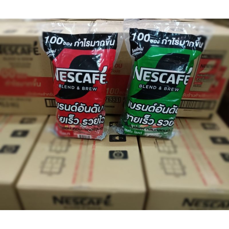 เนสกาแฟ 3in1 ขนาด 100 ซอง โฉมใหม่