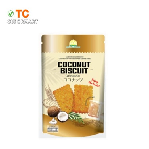 ดอกบัวขนมปังมะพร้าวอบกรอบ 60GM