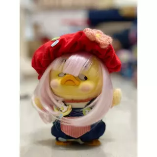 ❤มีของพร้อมส่ง❤ Upsetduck/Labubu วิกผมตุ๊กตา เส้นใยที่มีอุณหภูมิสูง ทนทาน BJD ผมปลอม