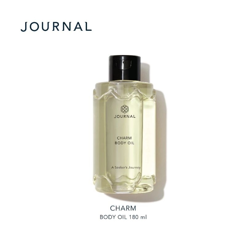 Journal Charm Body Oil 180 ml. (กลิ่นหอมสดชื่น ช่วยกระตุ้นการผลิตคอลลาเจนให้ผิวแข็งแรง)