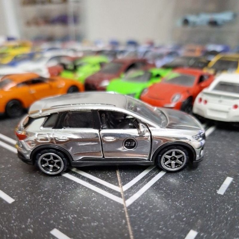 Majorette รถโมเดล Audi Q4 E-Tron สีเงิน Limited