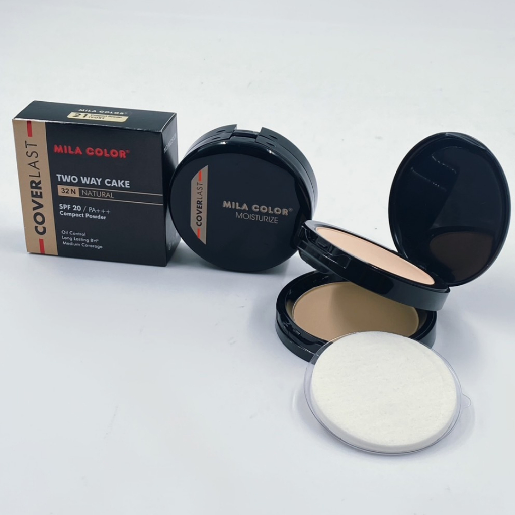 MC5126 แป้งตลับ 2ชั้น MILA COLOR SPF20pa+++ ควบคุมความมัน ติดทนนาน
