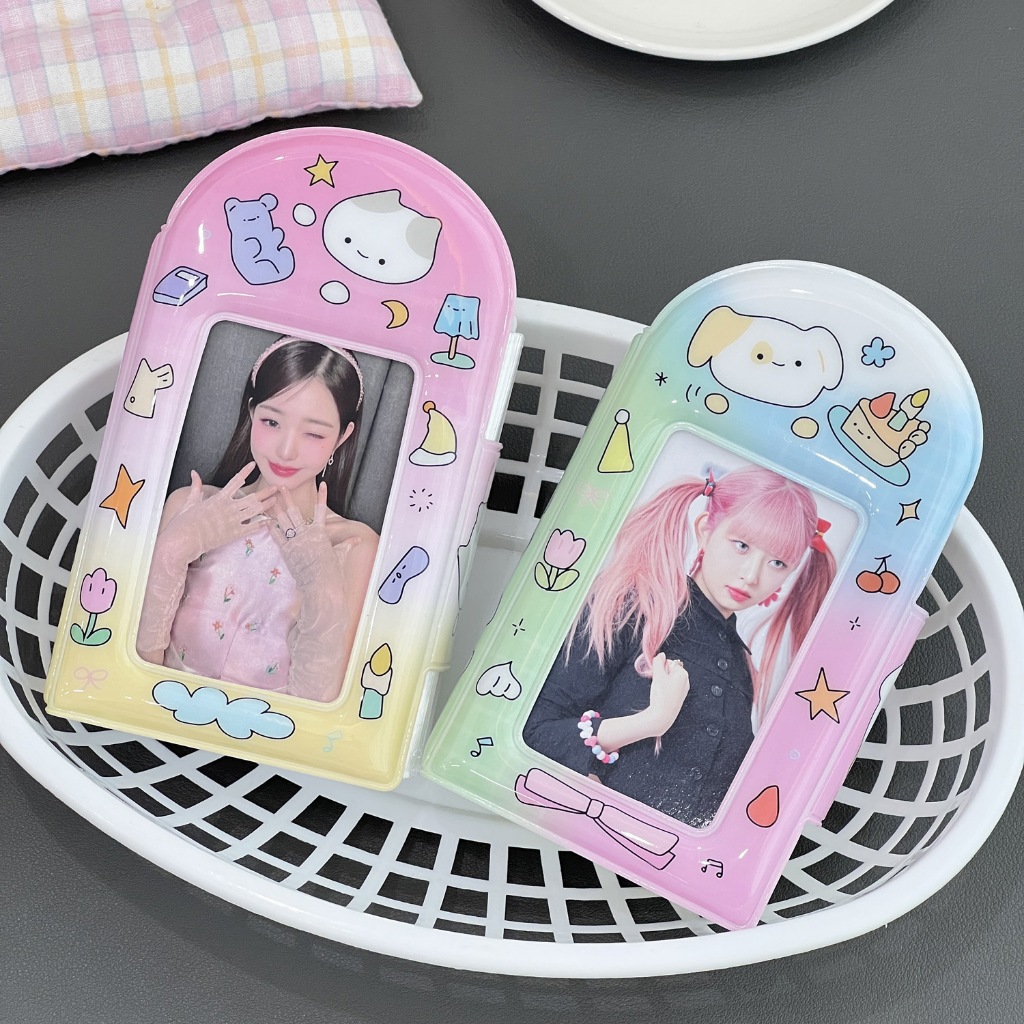[ร้านไทย ] พร้อมส่ง sleepy cake แฟ้มการ์ด1ช่อง แฟ้มกระดุม แฟ้มสะสมการ์ด Collect book อัลบัมรูป 3นิ้ว โพลารอยด์ เกาหลี