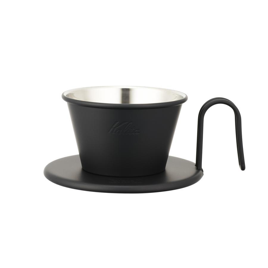 Kalita Tsubame Coffee Dripper Wave Series ดริปเปอร์สแตนเลส Kalita รุ่นพิเศษเคลือบสีดำ